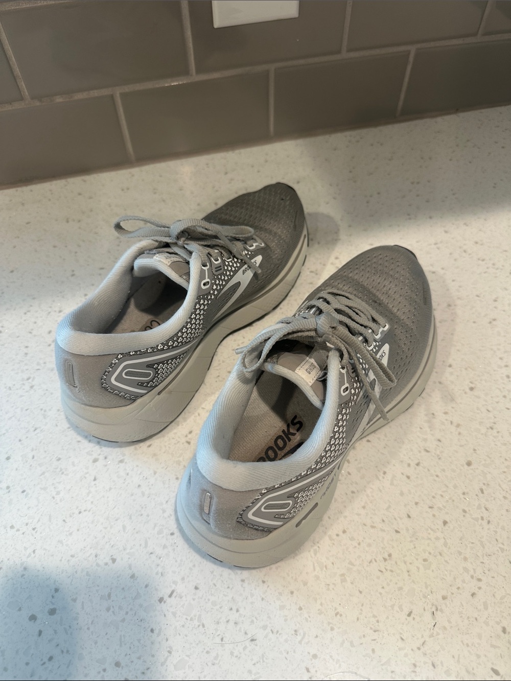 Brooks Light Gray Women's Running Sneakers